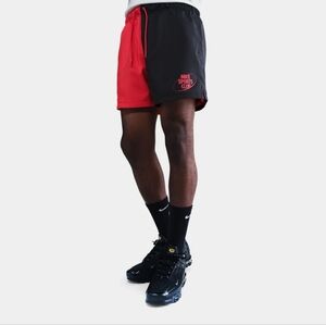 Nike Club Flow 5" Lifestyle Shorts ~ Red Black HJ2604-657 | Men's: M *NWT